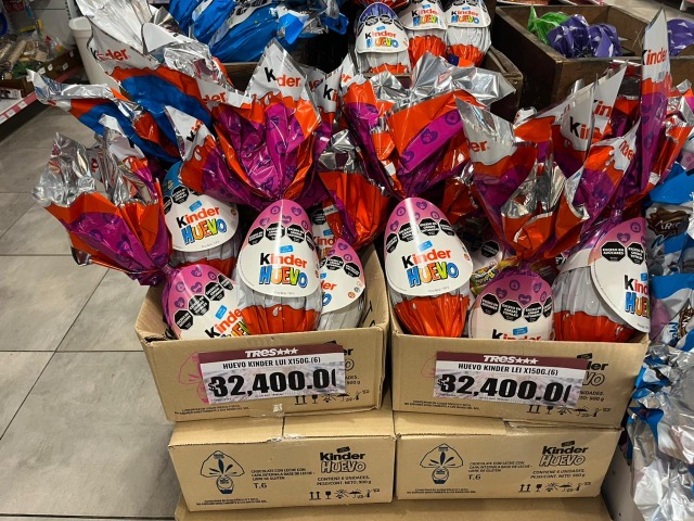 Pascua 2026: cu�nto cuesta el huevo de chocolate